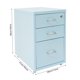 thumbnail image 4 of Archivador AngelcityCC de 3 cajones con cerradura – 46 cm, 4 of 9