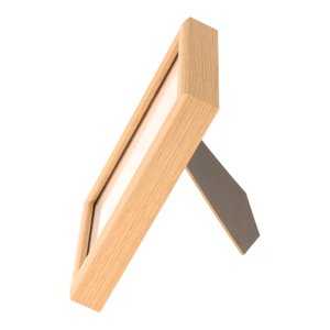 Magideal - Caja De Almacenamiento De Medallas, Marco De Caja De Almacenamiento De Medallas, Decoración De Mesa Versátil, Marco De Fotos De Madera Para Medallas D Color Madera 7 Pulgadas