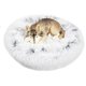 thumbnail image 1 of Pet Bed Mr. Peanut's OrthoPlush de piel sintética extra esponjosa en dos tonos, 1 of 9