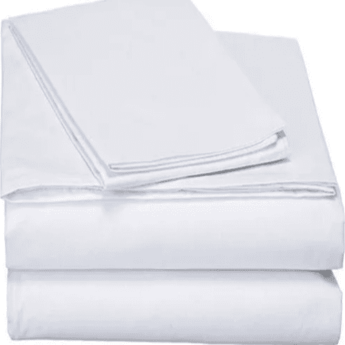 Genérico - Juego Sabanas 1.5 Plaza 300 Hilos 100% Algodon