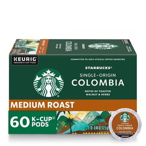 Cápsulas De Café Starbucks Colombia Medium Roast 60 Cápsulas