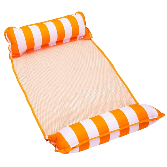 Flotador de piscina Aqua Original Monterey Hammock para adultos, naranja