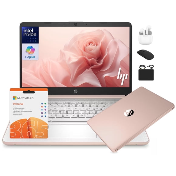 Ordenador portátil HP 14 2025 Flagship Student Business, 16 GB de RAM, 628 GB