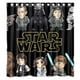 thumbnail image 1 of Cortina de ducha de Star Wars, juego de cortina de baño con ganchos, tamaño 66 x 72 pulgadas, 1 of 3