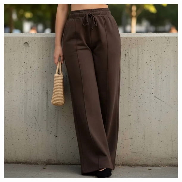 Pantalón Buzo Palazzo Mujer 100% Algodon Nacional