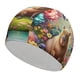 thumbnail image 1 of Capibara Gorro de Natación de Licra, Gorro de Baño de Tela Cómoda, Gorro Elástico Antideslizante para Hombres, Mujeres y Niños, 1 of 6