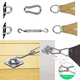 thumbnail image 4 of Kit De Instalacion Toldo Vela Gancho Soporte Anclaje 40pz, 4 of 10