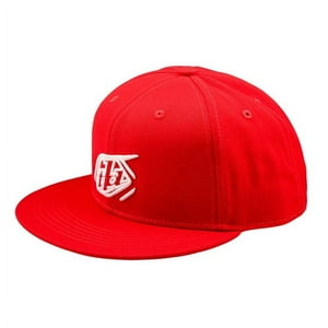 Jockey Troy Lee Flat Bill Badge Team Red Osfa