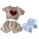 thumbnail image 1 of Ropa Para Muñecas De 38cm, Vestido Bonito, Ropa Para Muñecas, Traje Para Fiesta De 5, 6, 7, 8, 9 Y 10 Años, Tejido Marrón, 1 of 3