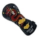 thumbnail image 3 of Dragon Golf Wood Headcover Golf Wood Head Cover Para Exteriores Hombres Mujeres Deportes Negro Dr 36cmx17cm, 3 of 5