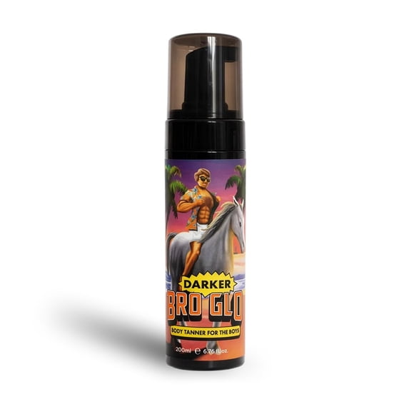 Autobronceador Bro Glo Darker a base de agua 200 ml