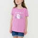 thumbnail image 3 of Polera Niña Kids MC Fun Morado Corona, 3 of 4