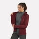 thumbnail image 3 of Polar Tejido Mujer Full-zip Jaspeado Tundra Burdeo Atakama Outdoor, 3 of 3