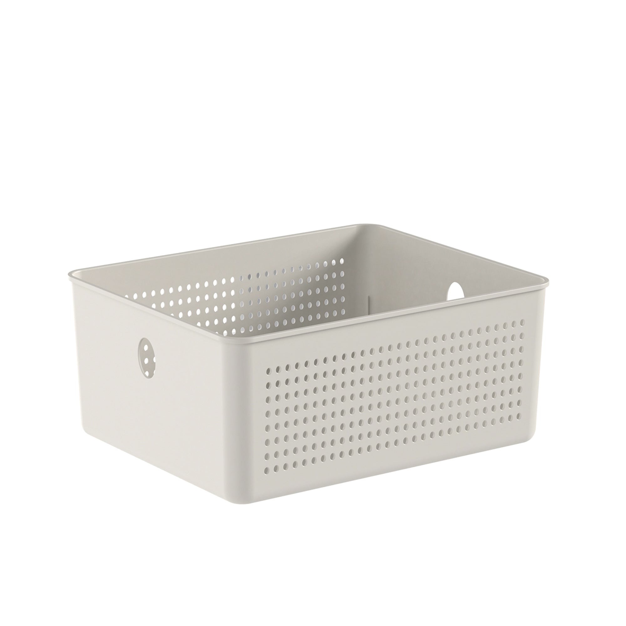 Ou - Canasto Organizador 5,4 Litros Flow Beige