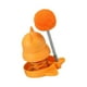 thumbnail image 2 of Pelota Para Lamer Gatos, Pelota De Pared Para Masticar Hierba Gatera, Para Ventanas De Suelo Interiores, Color Naranja, 2 of 5