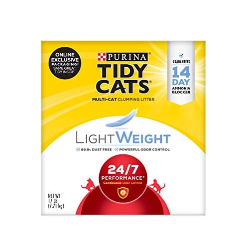 Arena para gatos Purina Tidy Cats, ligera y grumosa, arena p