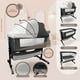 thumbnail image 2 of Cuna Colecho color Gris Oscuro, 2 of 4