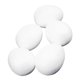 thumbnail image 3 of 5/10/50 Uds. Huevos De Espuma De Poliestireno Artesanales De Modelado Blanco 5 Piezas 10cm, 3 of 3