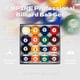 thumbnail image 4 of Juego de bolas de billar Empire USA de 2.25” reglamentarias para pool con bola blanca, 4 of 7