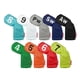 thumbnail image 1 of Juego De Funda Para Cabeza De Hierro Para Golf, Cuello Largo, Se Adapta A Todas Las Marcas, Accesorios Coloridos, 9 Uds., 1 of 5