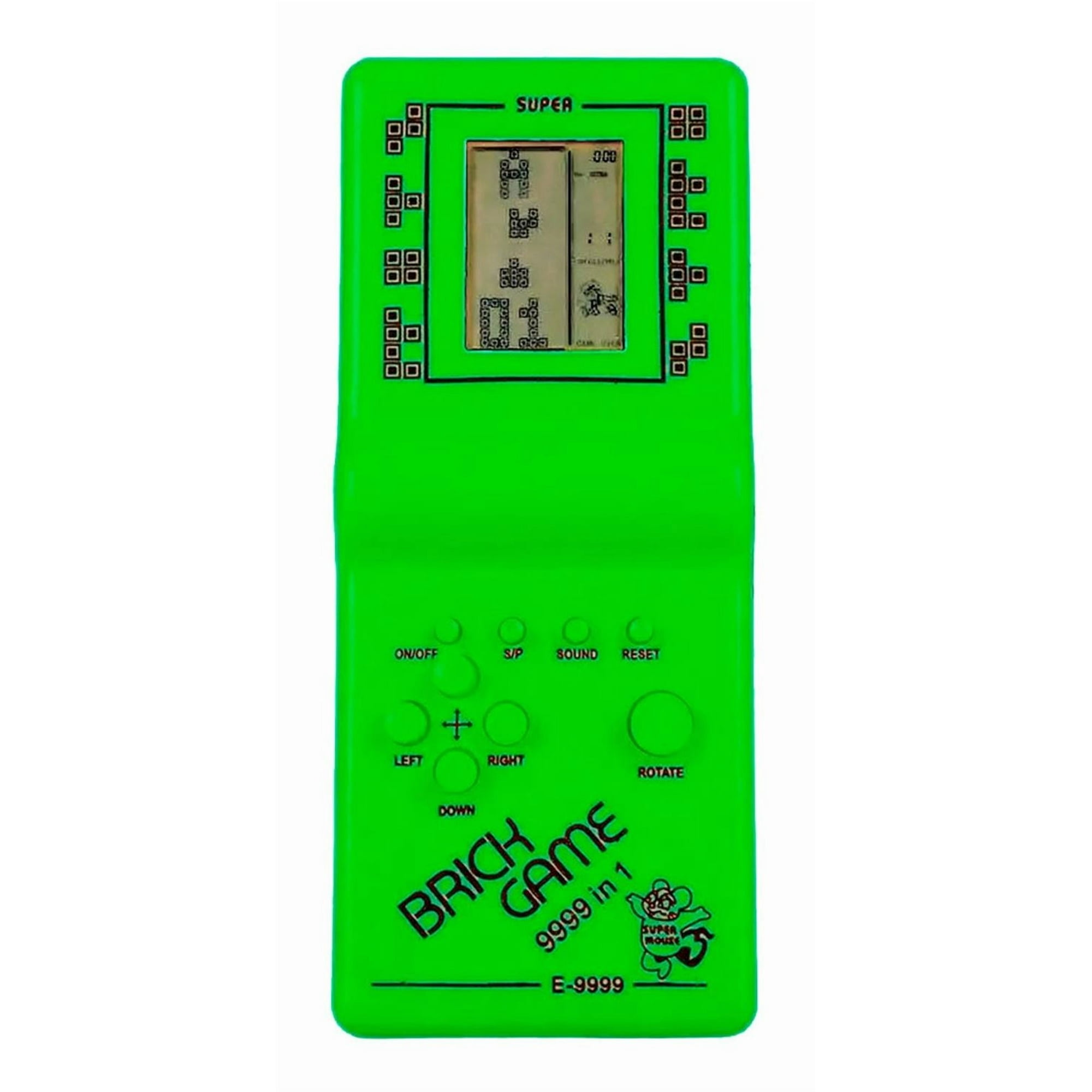 Gen - Consola Portatil Compatible Con Tetris Brickgame Video Juego Multicolor