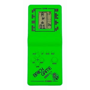 Gen - Consola Portatil Compatible Con Tetris Brickgame Video Juego Multicolor