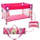thumbnail image 1 of Cuna Babeside para muñecas de 17 a 21 años con bolsa de almacenamiento, color rosa, 1 of 3