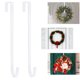 thumbnail image 1 of Colgador de guirnaldas PECULA de 14 pulgadas para puerta de entrada, carga 40 libras, 1 of 7