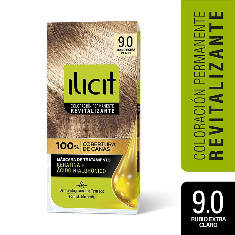 Ilicit - Coloración Cabello 9/0 Rubio Extra Claro