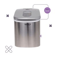 Máquina De Hielo Portátil Haxly Gelo 12 Kg/24H Hielo En 8Min