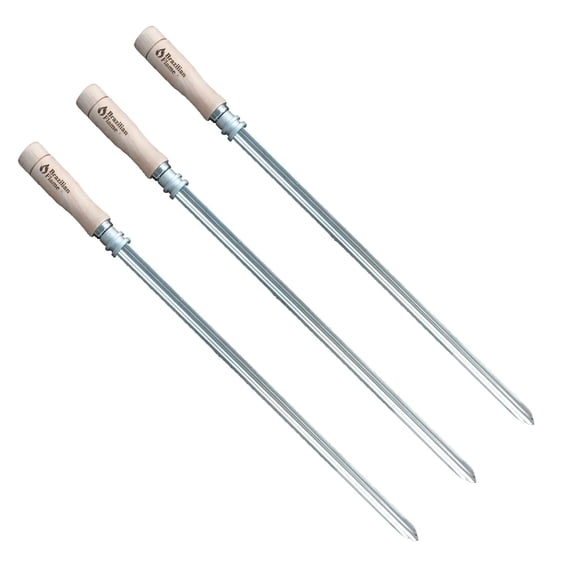 Brochetas Brazilian Flame 3 individuales para asador a gas