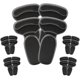 thumbnail image 1 of Taloneras antideslizantes zapatos holgados 4 pares beige protección ampollas dolor alivio, 1 of 7