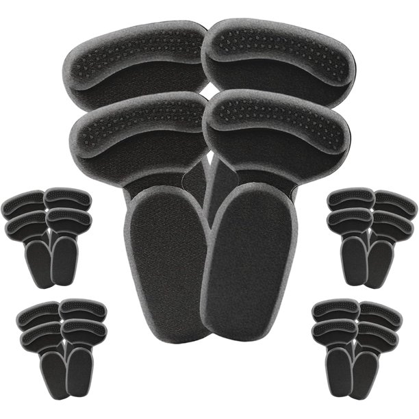 Taloneras antideslizantes zapatos holgados 4 pares beige protección ampollas dolor alivio