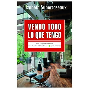 Elizabeth Subercaseaux - Libro Vendo Todo Lo Que Tengo