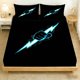 thumbnail image 1 of 3pcs Fist Lightning Digital Printing Bedding Three-Piece Set Polyester Wear-Resistant And Wrinkle-Resistant, 1 of 1