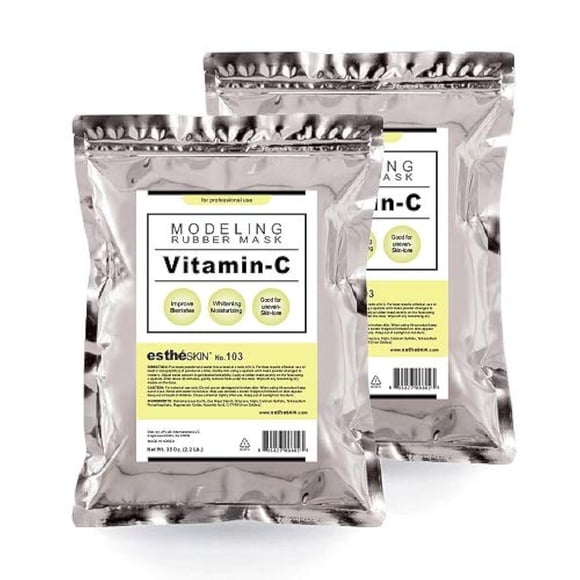 Polvo para Mascarilla estheSKIN Vitamina C 1000 ml Pack de 2