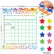 thumbnail image 2 of Tabla de recompensas Utron, paquete de 80 para niños con 2160 stickers de estrellas, 2 of 7
