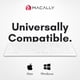 thumbnail image 3 of Teclado Usb De Tamaño Completo Con Cable Para Mac Y Pc, 3 of 7