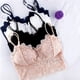 thumbnail image 3 of 5 bralettes de encaje para mujer, bralette con relleno y bandeau de encaje., 3 of 7