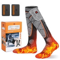 Calcetines Térmicos Eihbiea De 5 V, 6000 Mah, Recargables Para Hombres Y Mujeres