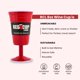 thumbnail image 4 of Copas de vino Red Cup Living, reutilizables, 240 ml, paquete de 2, 4 of 9