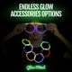 thumbnail image 2 of Glow Sticks Glow Mind 500 Ultra Bright con pulseras y collares, 2 of 3