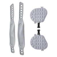 Ioensy - Pedales De Bicicleta Estática, Máquina De Remo Ligera, Pedales Para Ejercicio De Gimnasio