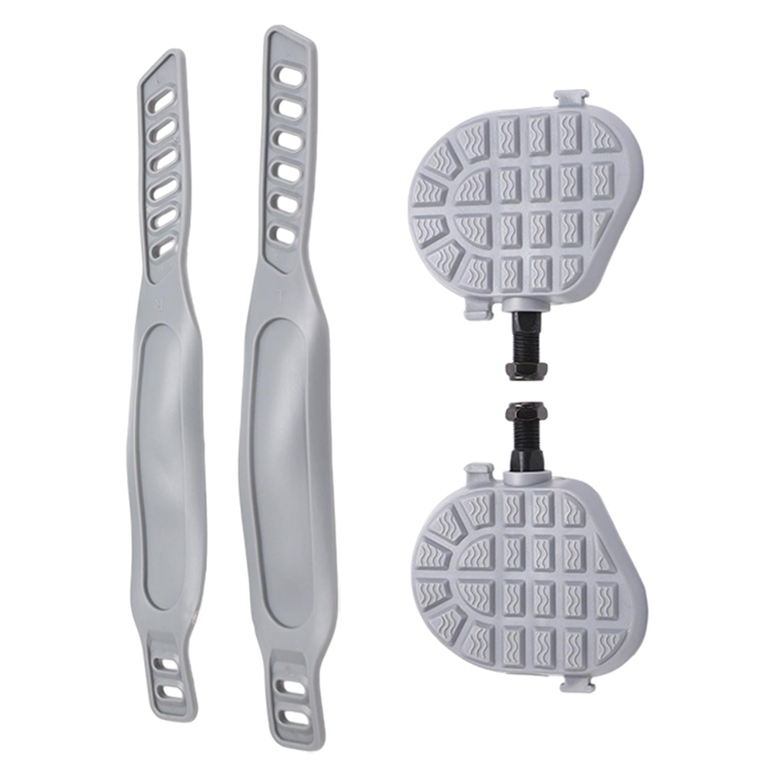 Ioensy - Pedales De Bicicleta Estática, Máquina De Remo Ligera, Pedales Para Ejercicio De Gimnasio