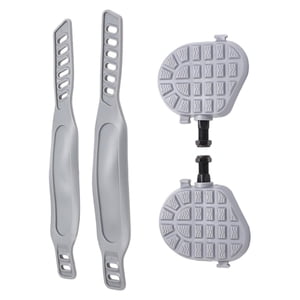 Ioensy - Pedales De Bicicleta Estática, Máquina De Remo Ligera, Pedales Para Ejercicio De Gimnasio