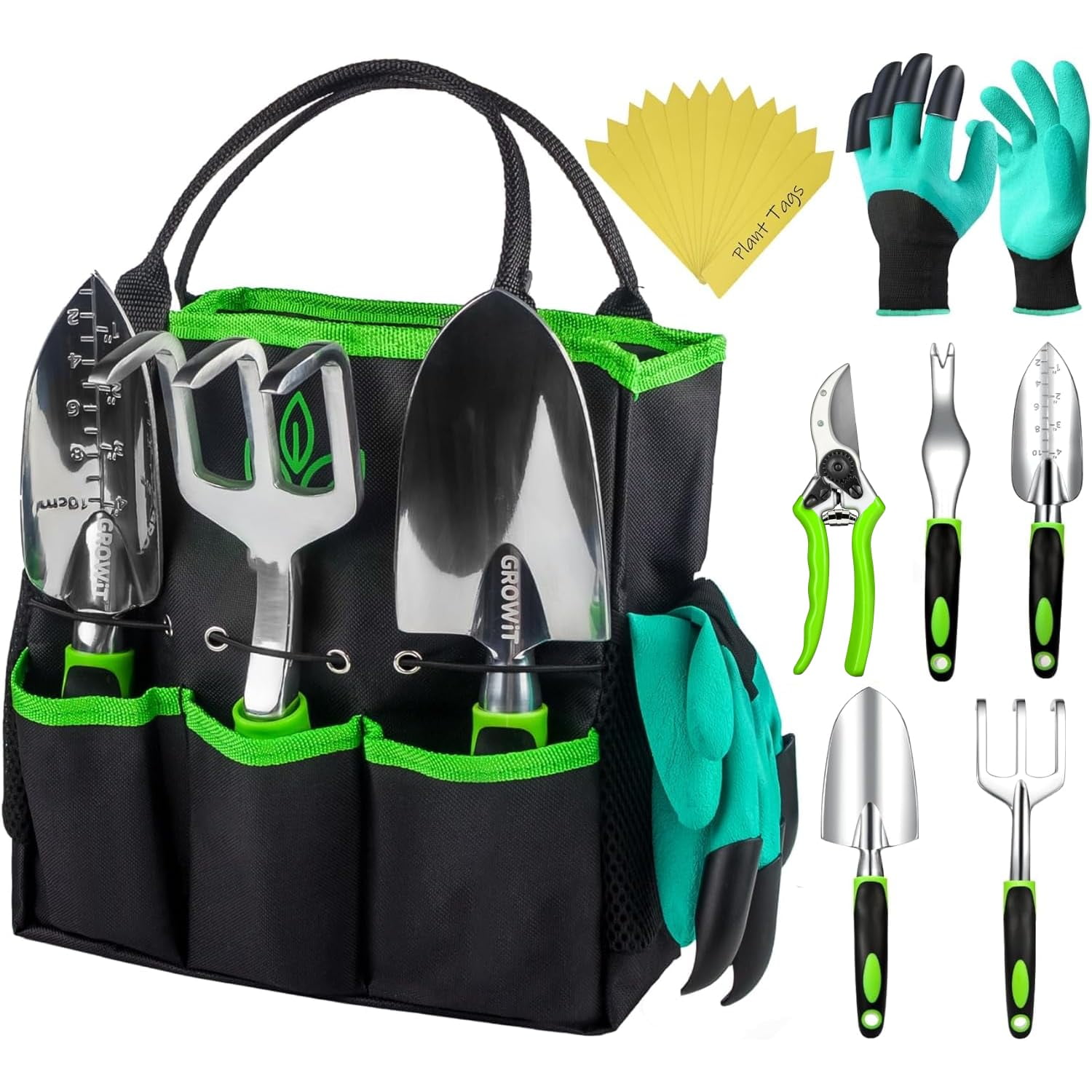 Craft911 - Juego De Herramientas De Jardín Kit Ergonómico Duradero De 22 Piezas
