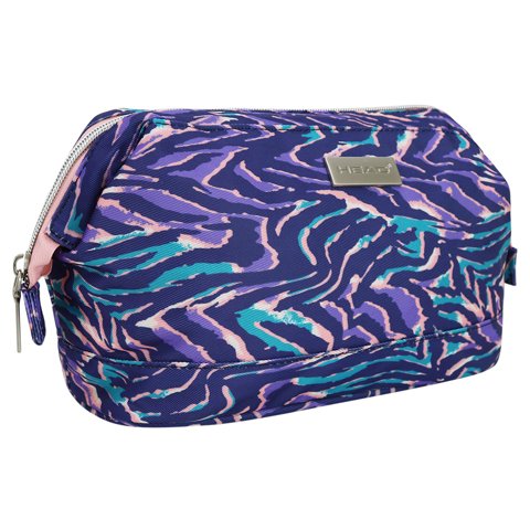 Neceser New Kop Mujer Cebra Azul Head