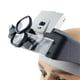thumbnail image 2 of Lupa de cabeza con doble lente iluminada, Lupa de cabeza, Herramientas para reparación y trabajo de precisión, Faro ajustable, Lupa de lupa, Negro, 2 of 3