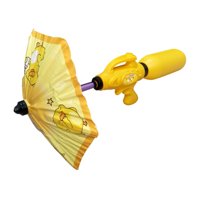 Total Upgrate - Juguete Lanza Agua 2 En 1 Escudo Amarillo Infantil