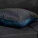 thumbnail image 3 of Sofa Paris 2 Pouf Azul Negro, 3 of 5